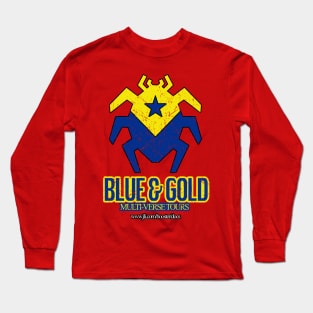 Blue and Gold Tours Distressed Long Sleeve T-Shirt